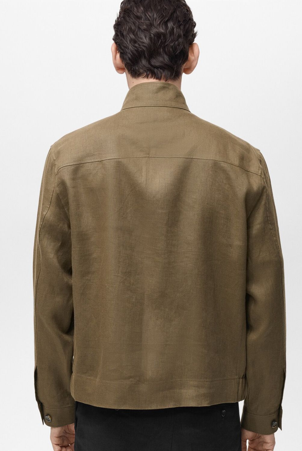 MANGO MAN - Chaqueta Anton 100% Lino Regular Fit Hombre Mango Man