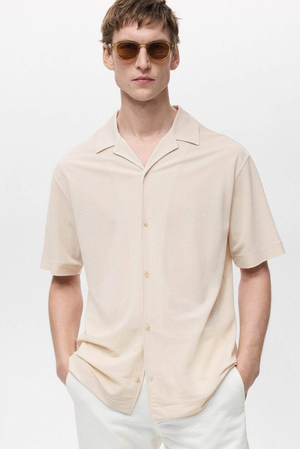 MANGO MAN - Camisa Bonheur Regular Fit Hombre Mango Man