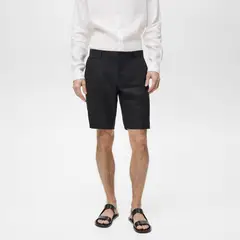 MANGO MAN - Bermudas Slim Fit 100% Lino Hombre
