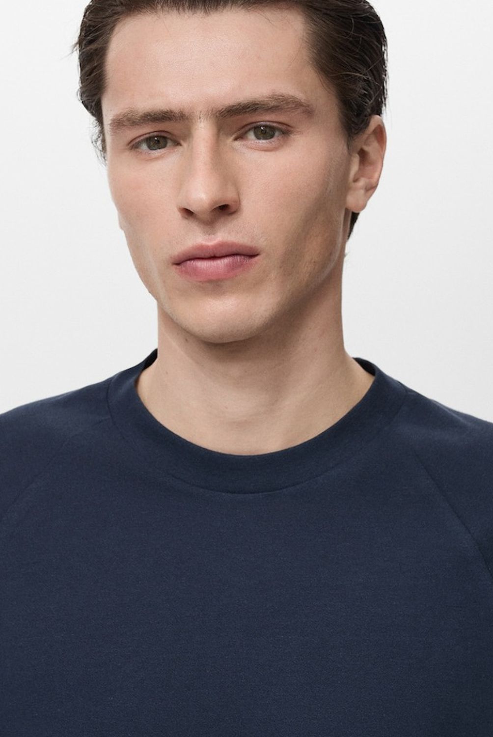 MANGO MAN - Polera Algodón Relaxed Fit Hombre Mango Man