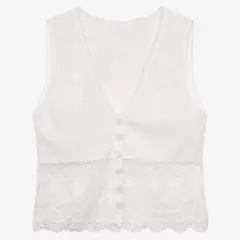 NKN - Blusa Sin Mangas 100% Algodón Mujer