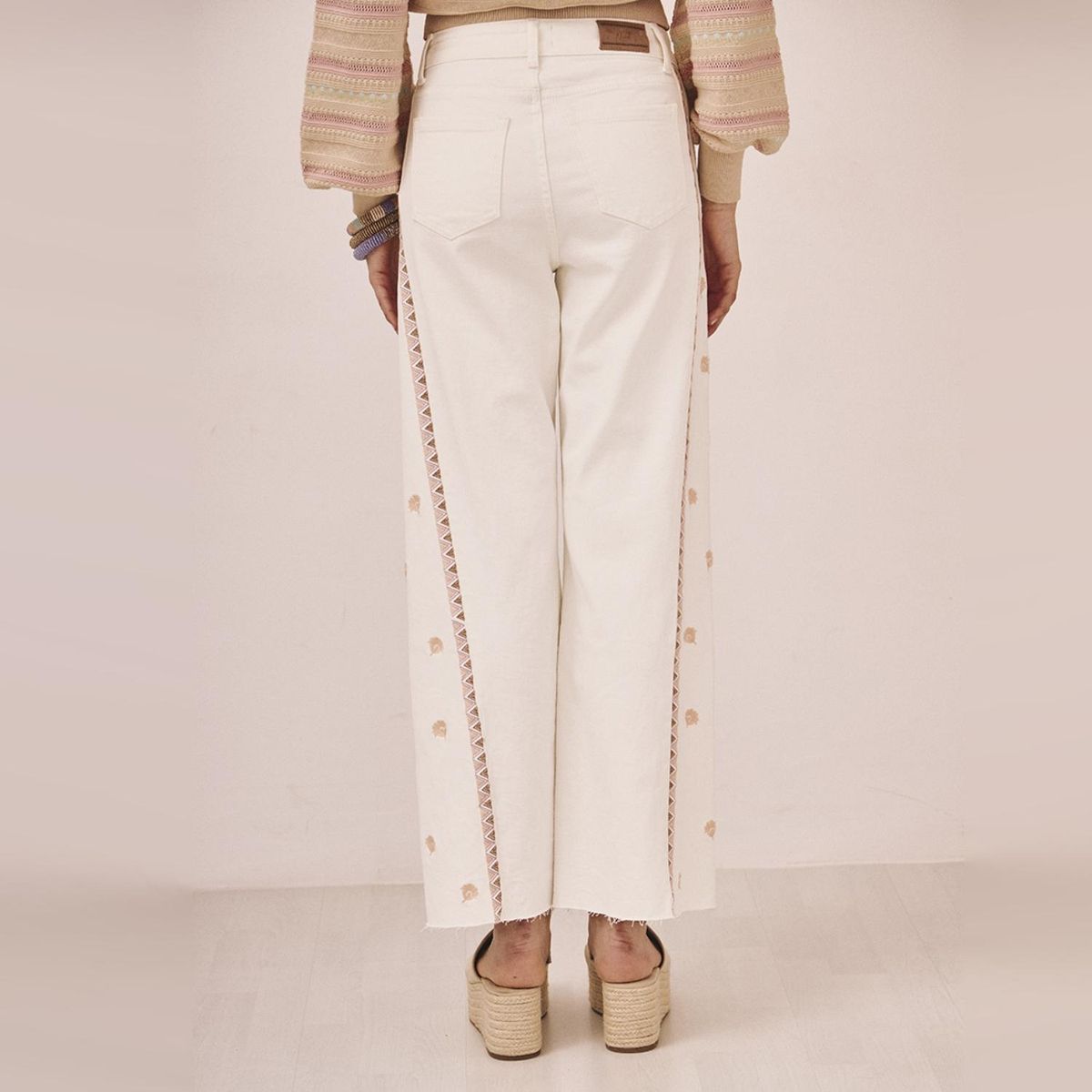 NKN - Pantalón Recto Algodón Mujer Nkn