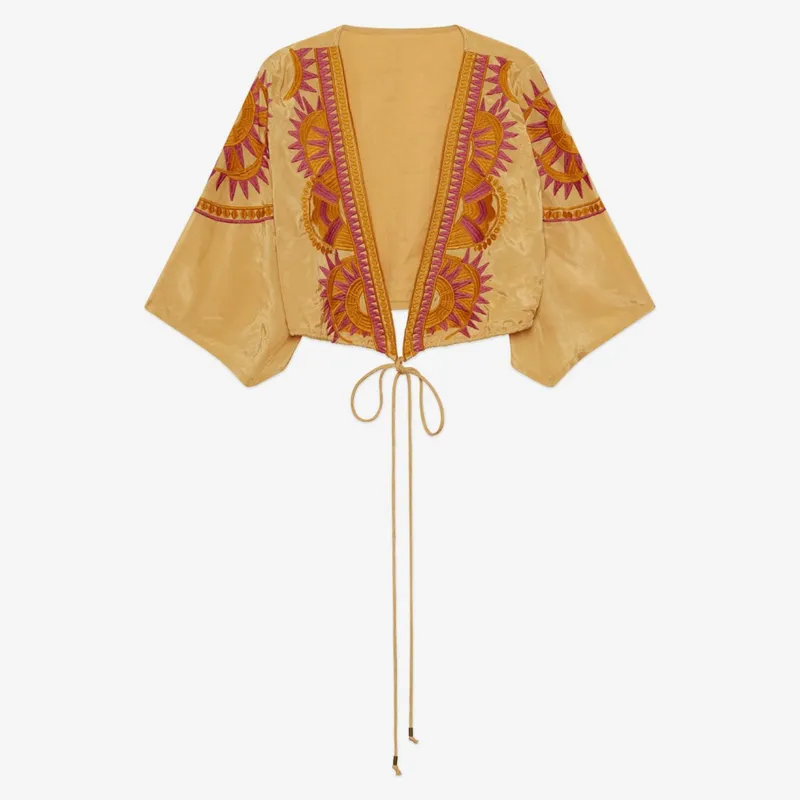 NKN - Blusa Estampada Cruzada Mujer Nkn