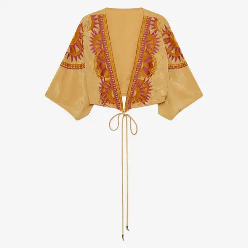 NKN - Blusa Estampada Cruzada Mujer