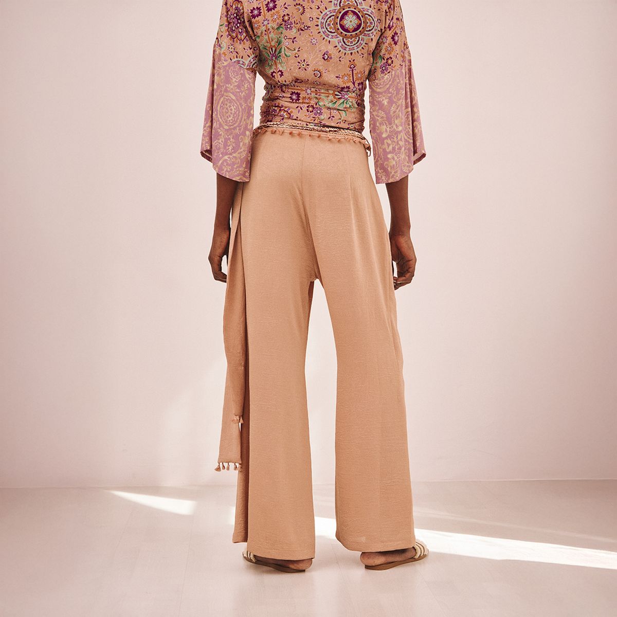 NKN - Pantalón Ancho Cruzado Mujer Nkn