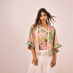 NKN - Kimono Estampado Mujer