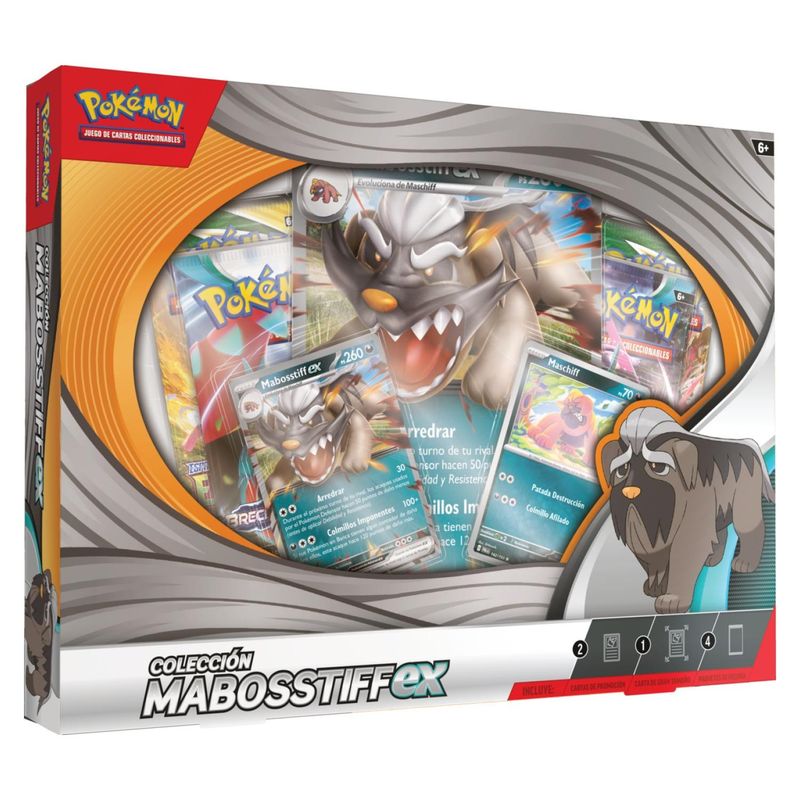POKEMON - Tcg Cartas Pokemon  Mabosstiff Ex Box English