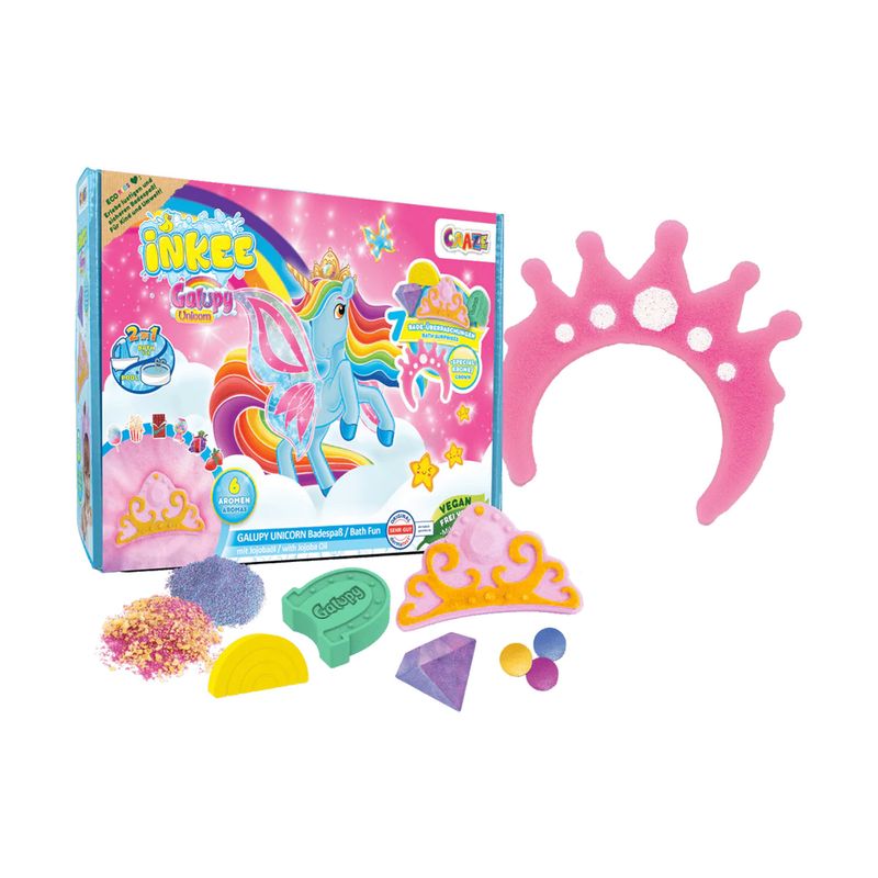 MIR - Set Bombas de Baño Unicornio MIR