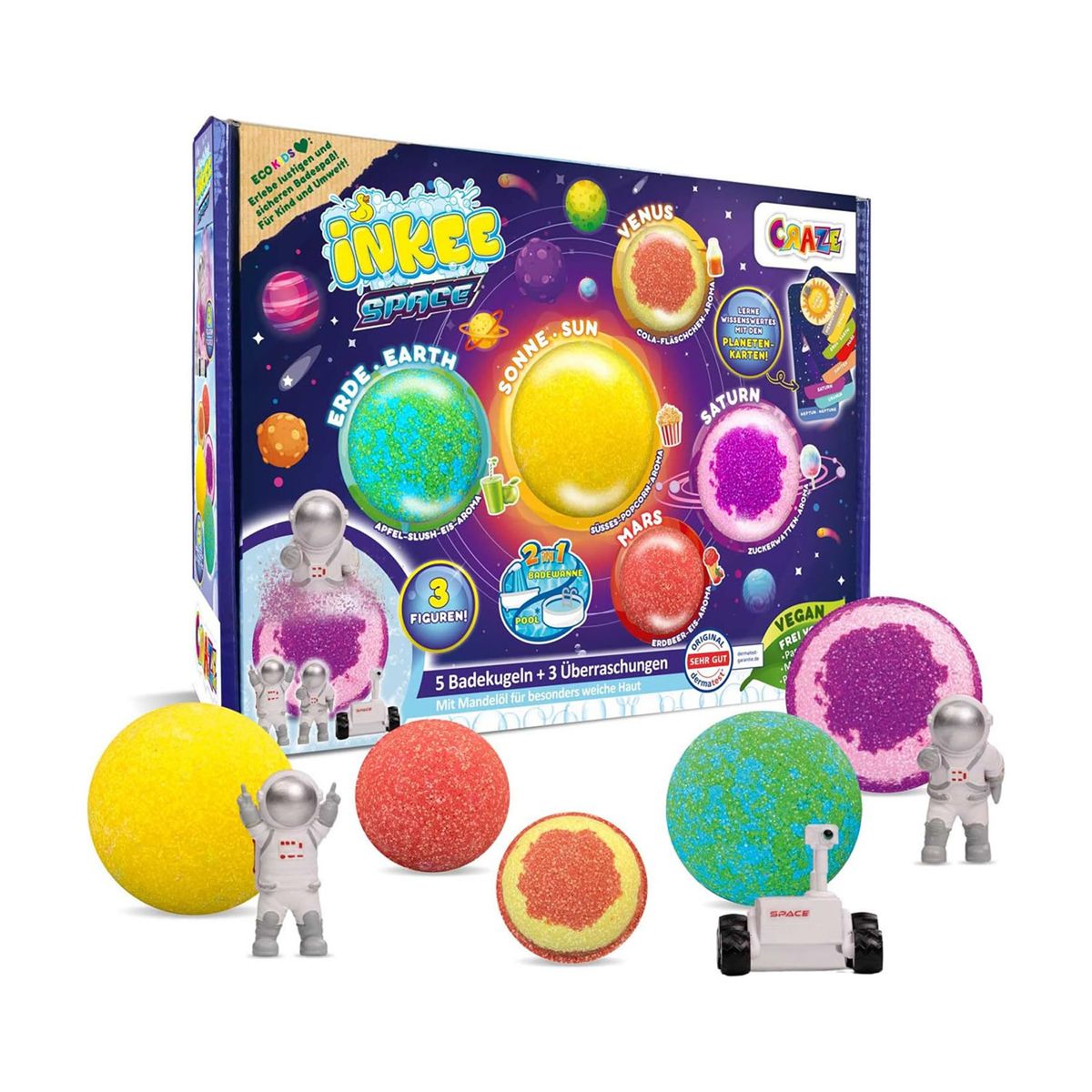 MIR - Set Bombas de Baño Espaciales MIR