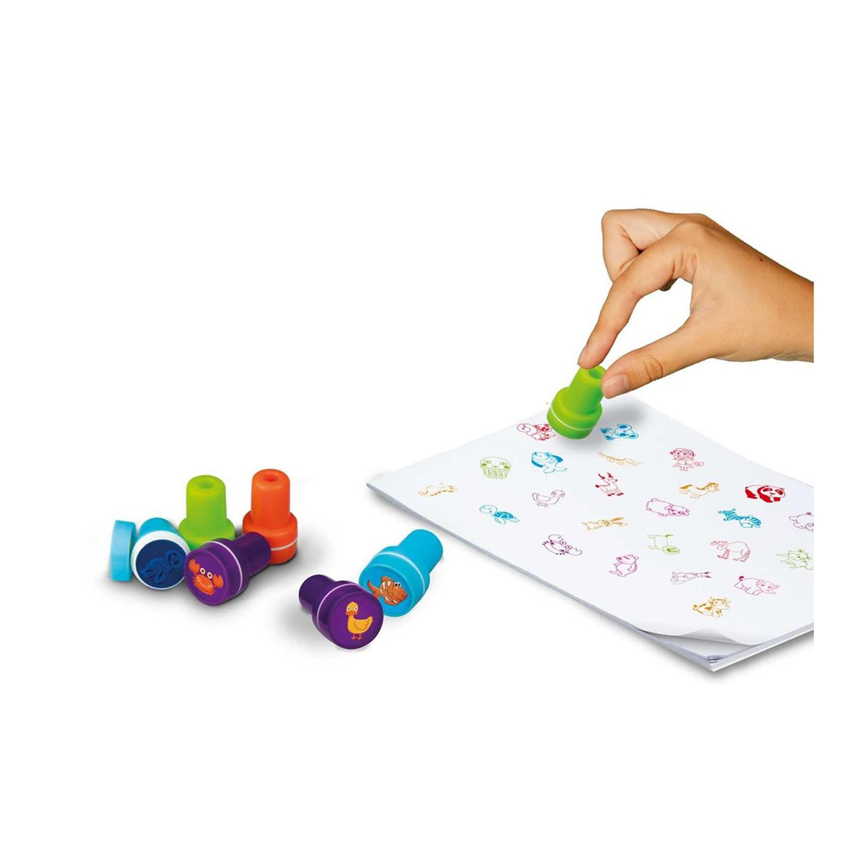 MIR - Set de Stamps Sellos Animales Creativos MIR