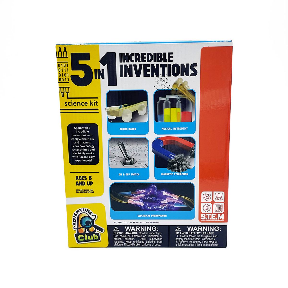 MIR - 5 In 1 Incredible Inventions Kit De Ciencia Mir