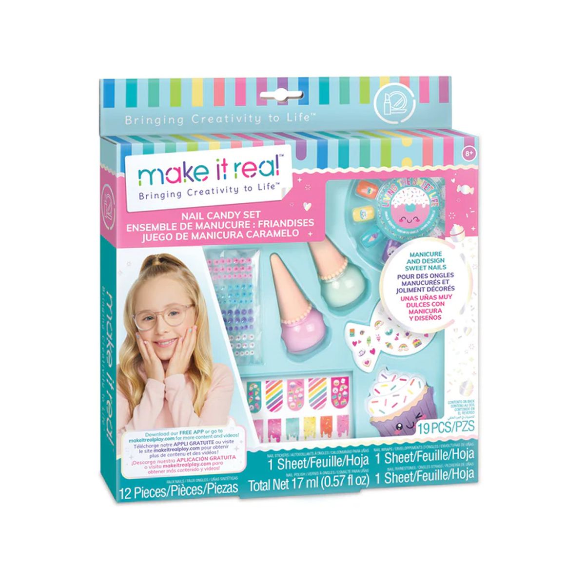 MIR - Set Nail Candy para Decorar Uñas MIR