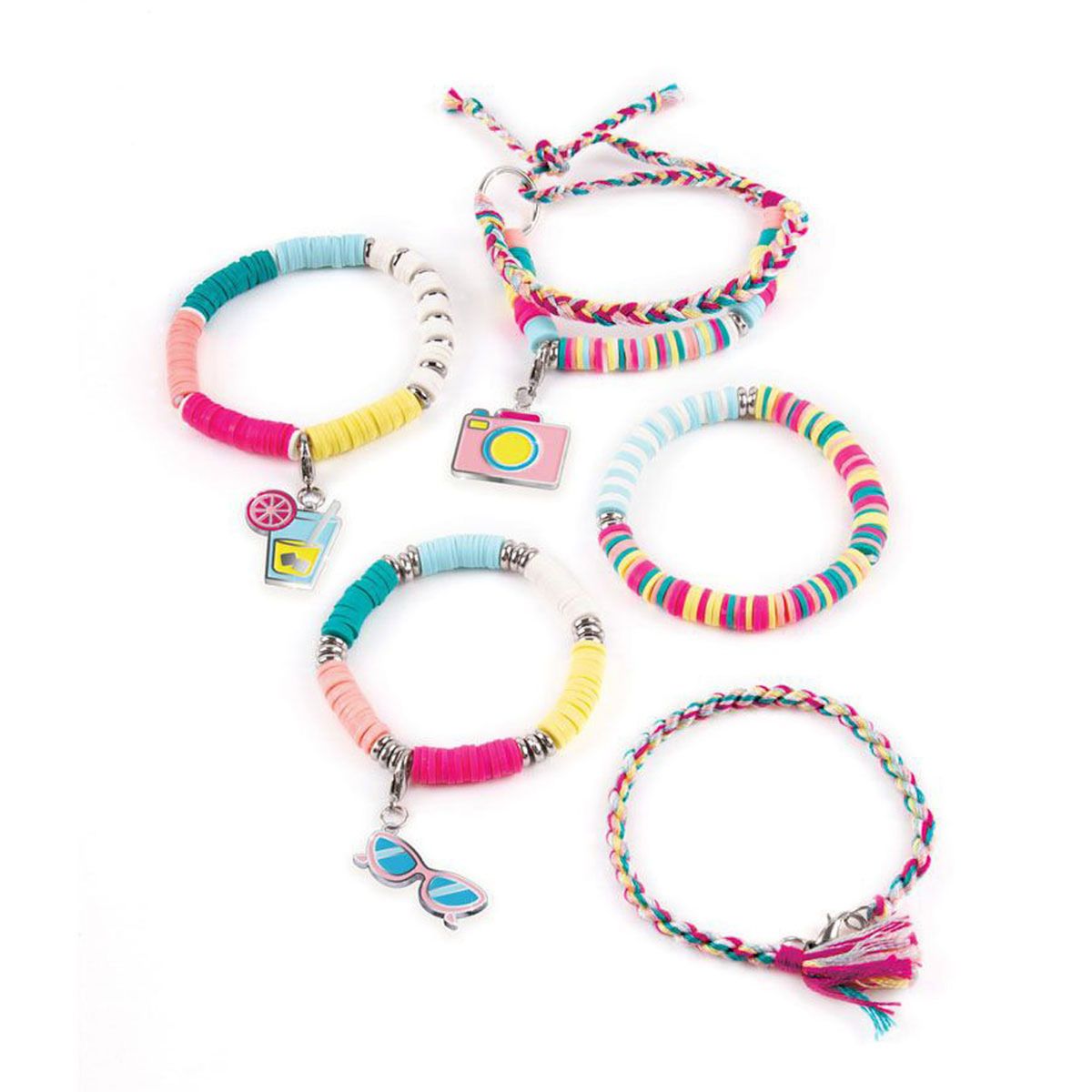 MIR - Set de Cuentas para Pulseras Summer Vibes MIR