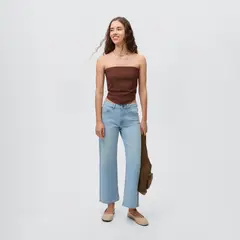 MANGO TEEN - Jeans Culotte Mujer
