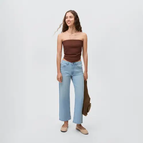 MANGO TEEN - Jeans Culotte Mujer