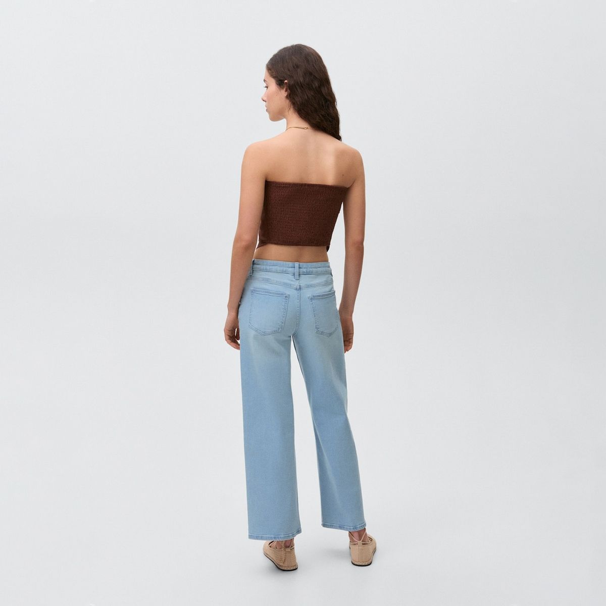 MANGO TEEN - Jeans Culotte Mujer Mango Teen