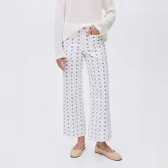 MANGO TEEN - Jeans Rectos Estampados Mujer