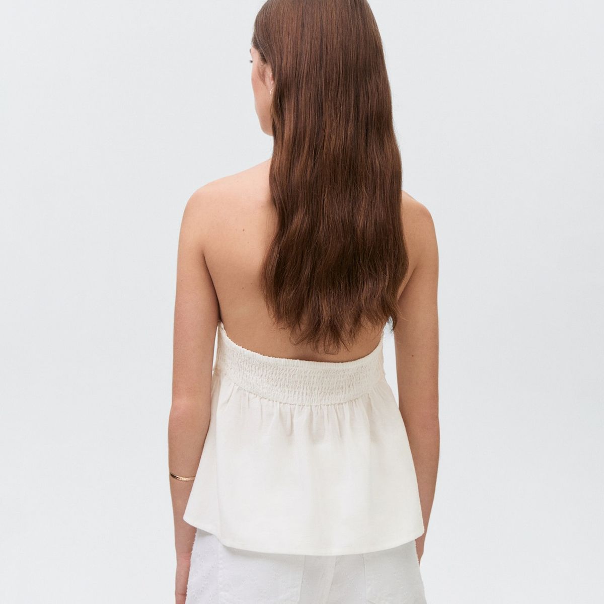 MANGO TEEN - Top Punto Abertura Mujer Mango Teen