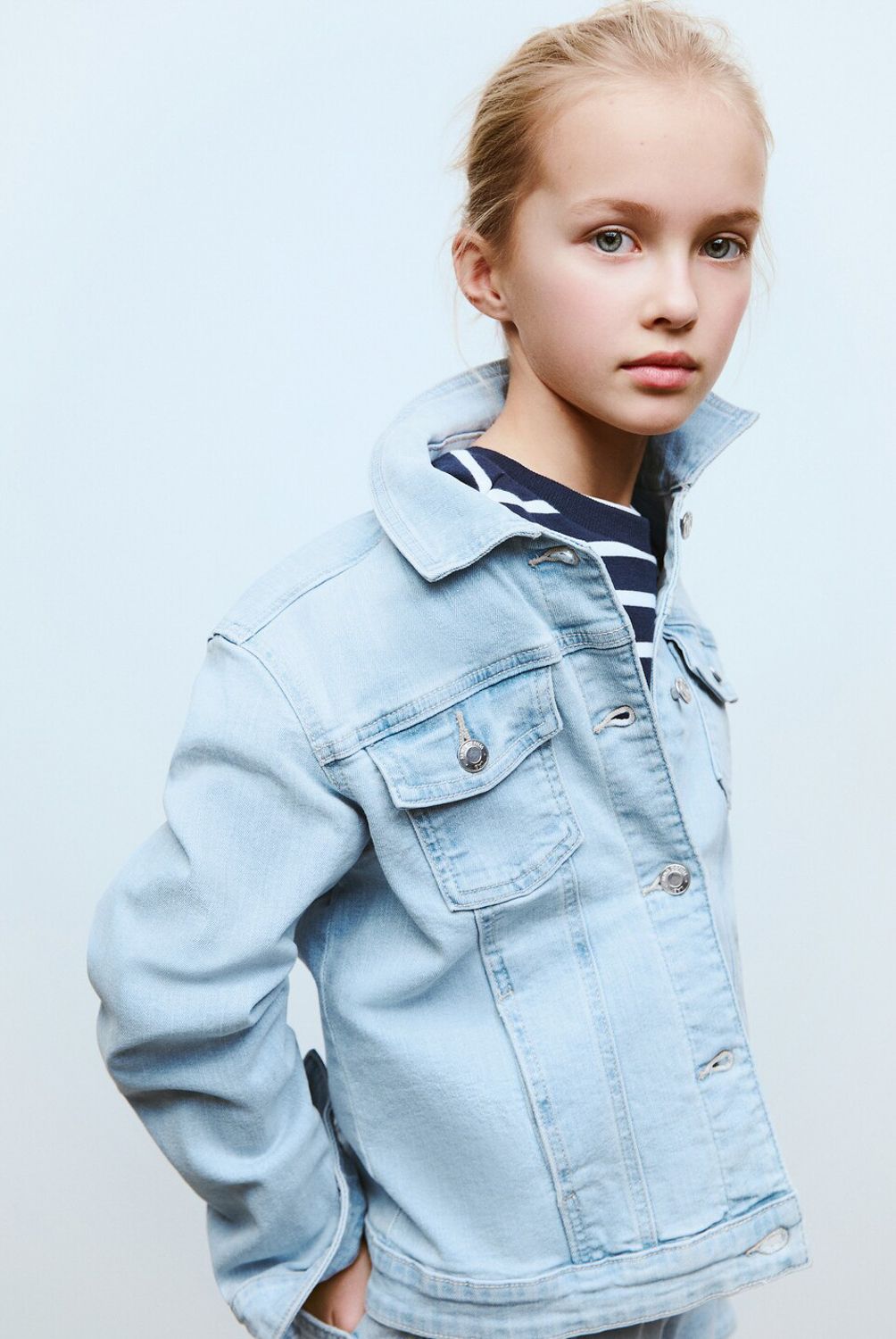 MANGO KIDS - Chaqueta Vaquera Niña Algodón Mango Kids