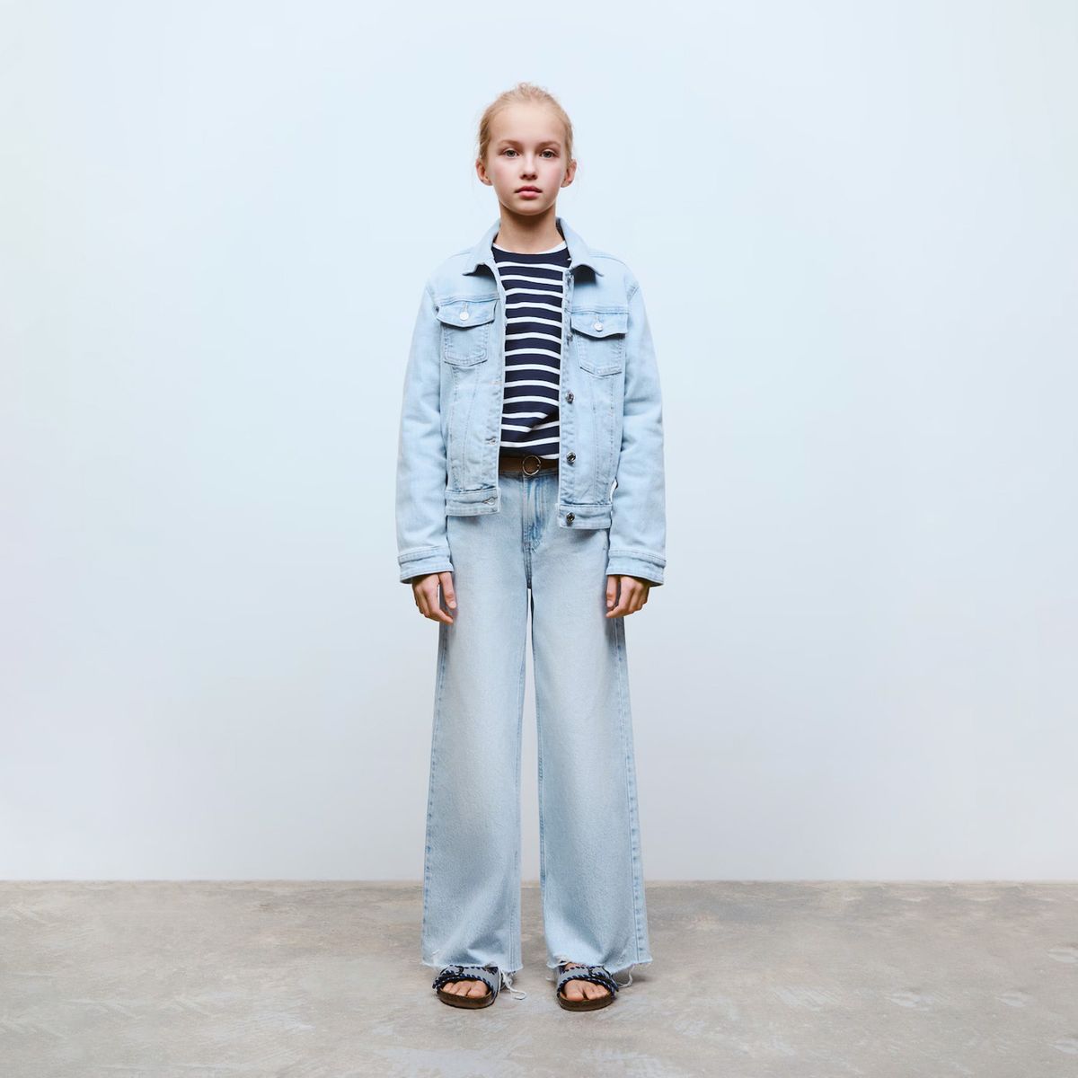 MANGO KIDS - Chaqueta Vaquera Niña Algodón Mango Kids