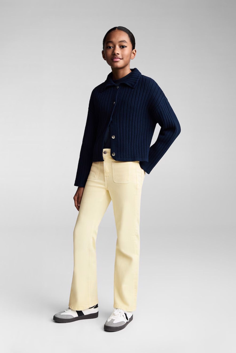 MANGO KIDS - Jeans Flare Bolsillos Niña Mango Kids