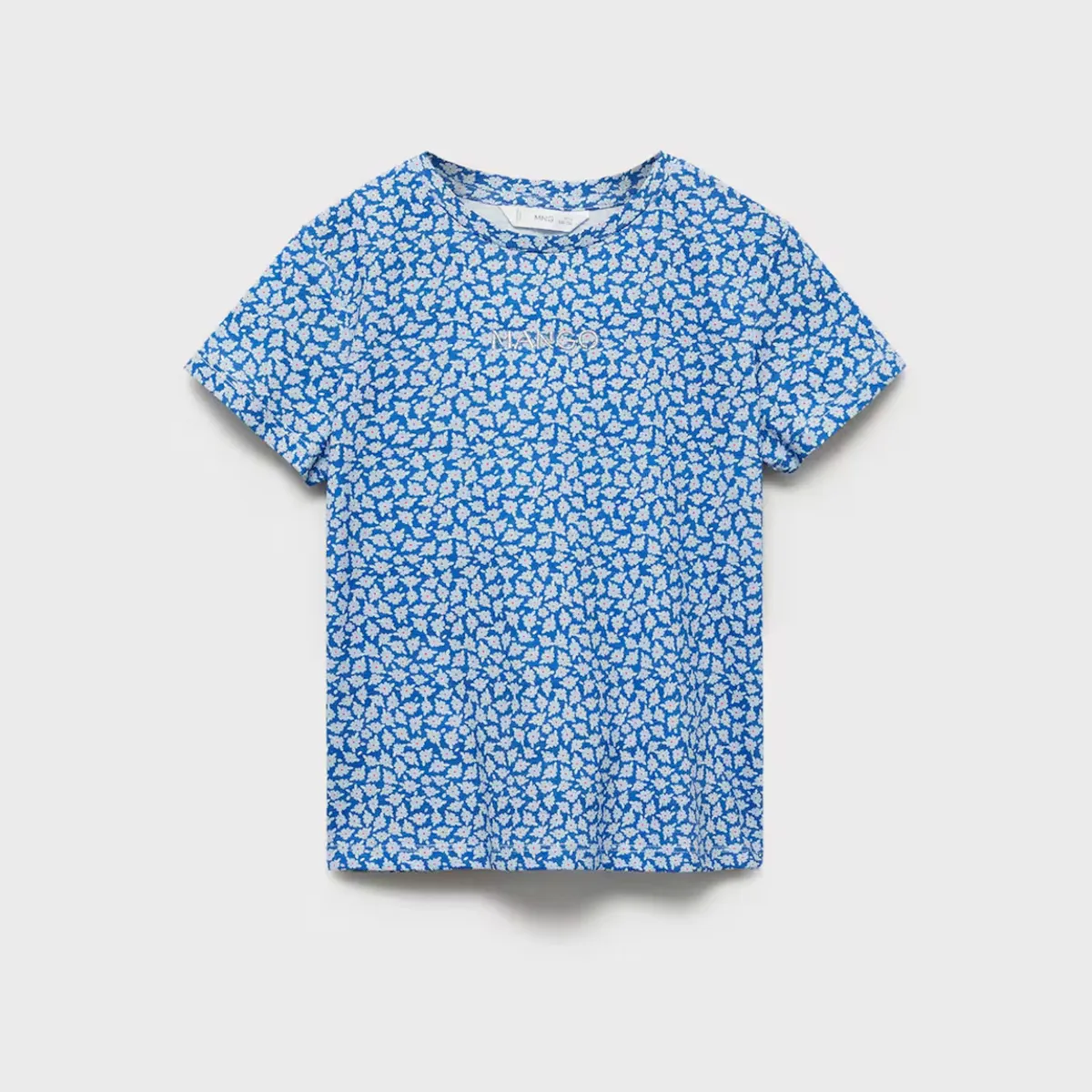 MANGO KIDS - Polera Logo Estampada Niña Mango Kids