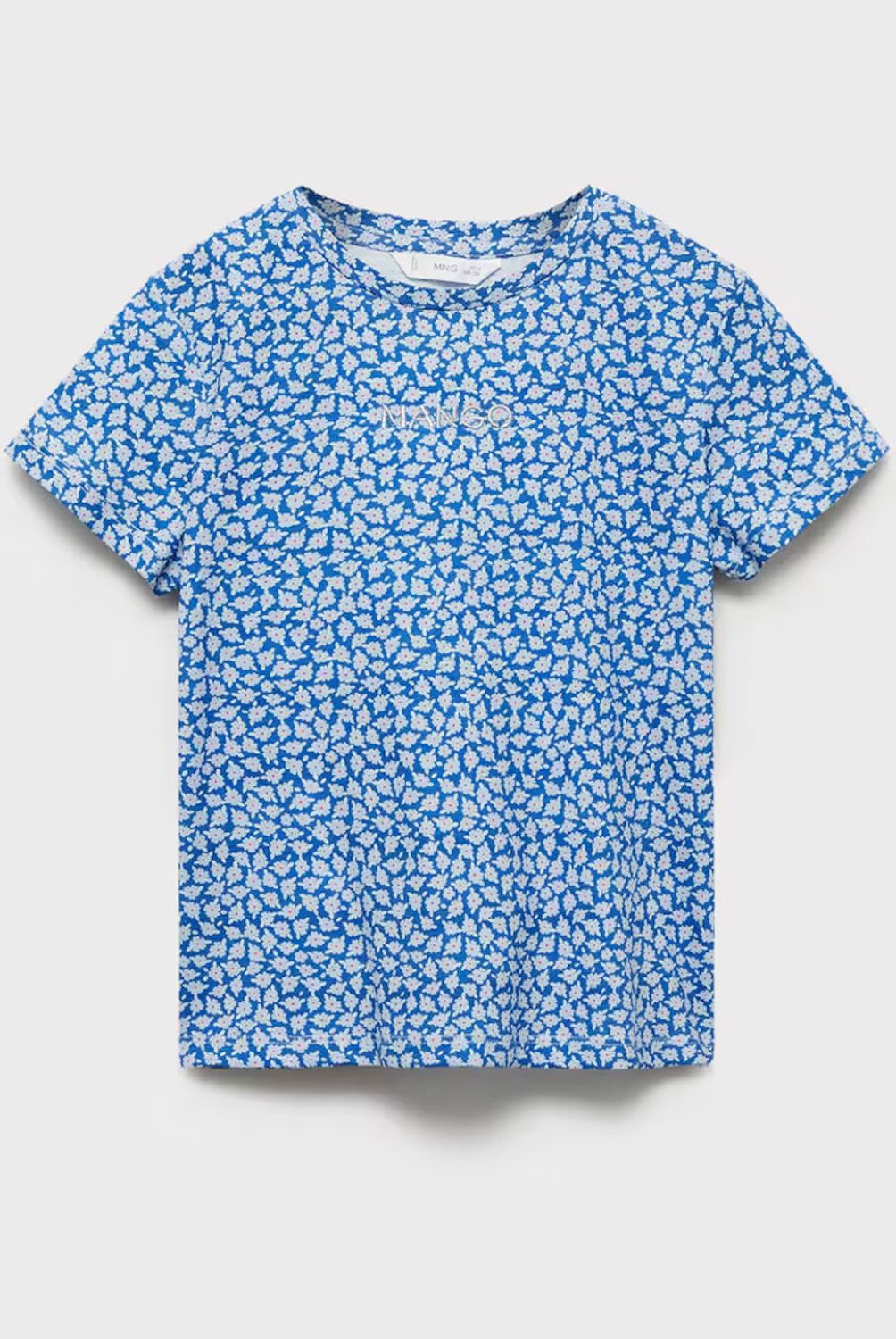 MANGO KIDS - Polera Logo Estampada Niña Mango Kids