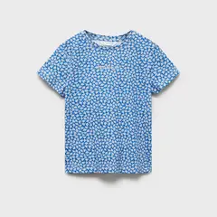 MANGO KIDS - Polera Logo Estampada Niña