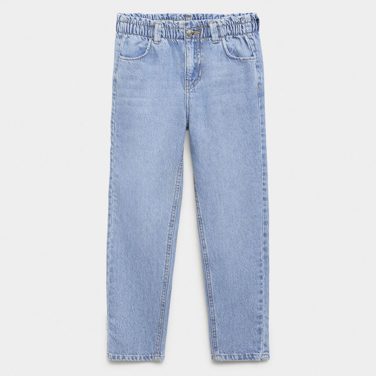 MANGO KIDS - Jeans Paperbag Niña Mango Kids