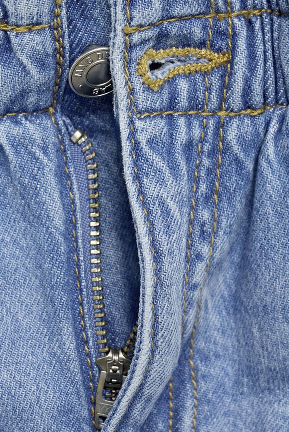 MANGO KIDS - Jeans Paperbag Niña Mango Kids