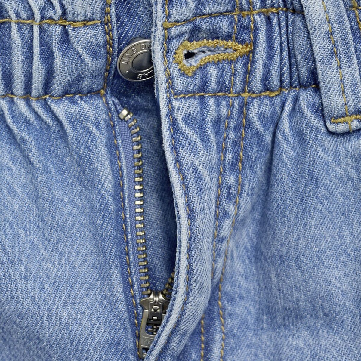 MANGO KIDS - Jeans Paperbag Niña Mango Kids