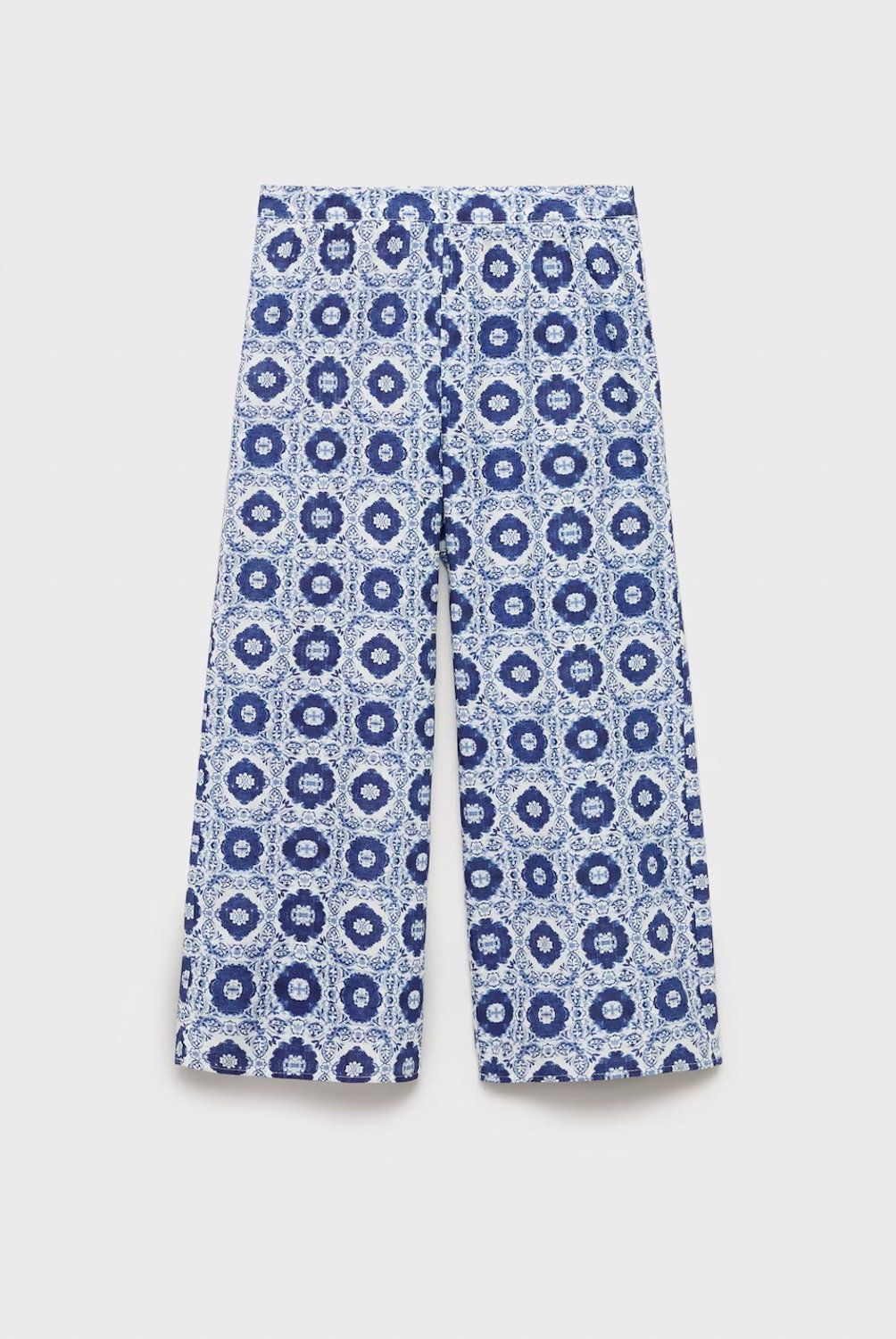 MANGO KIDS - Pantalón Recto Estampado Niña Mango Kids