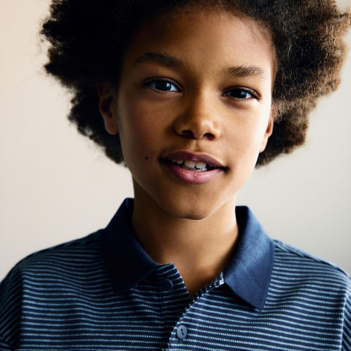 MANGO KIDS - Polo Rayas Algodón Niño Mango Kids