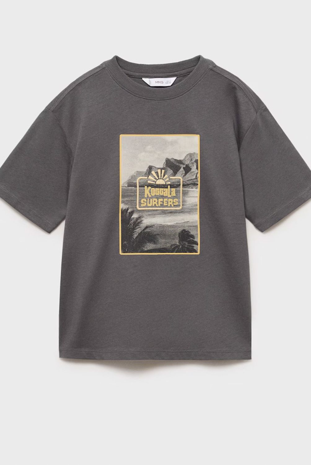 MANGO KIDS - Polera Algodón Estampado Niño