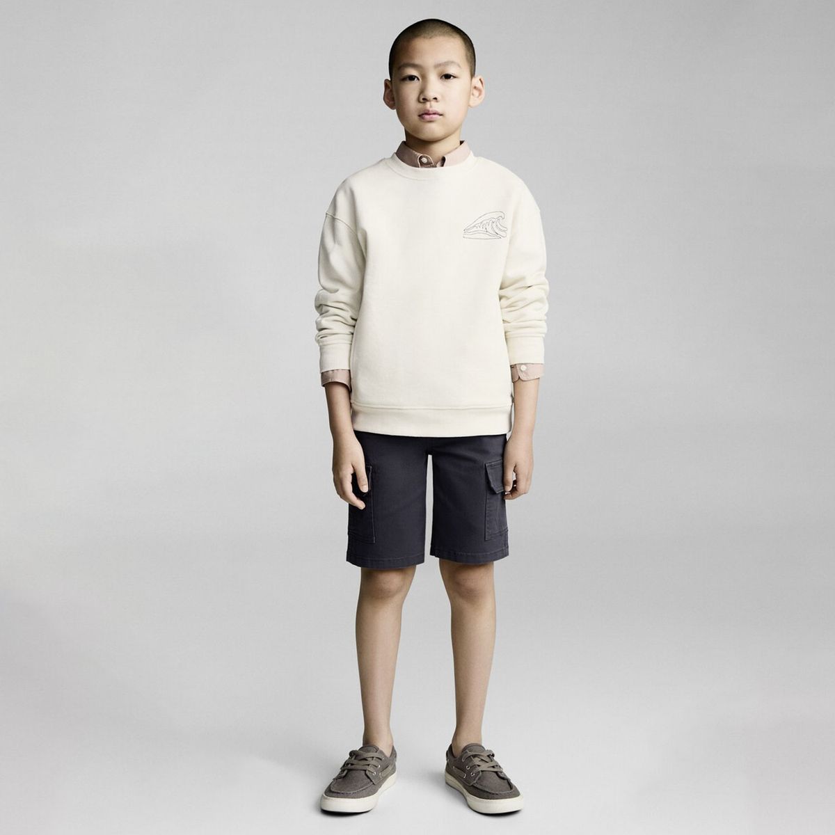 MANGO KIDS - Bermudas Algodón Cargo Niño Mango Kids