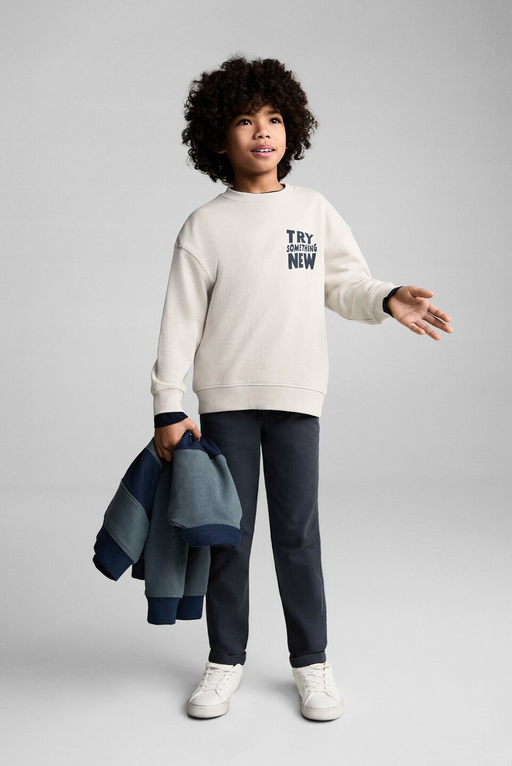 MANGO KIDS - Polerón Algodón Estampada Niño Mango Kids