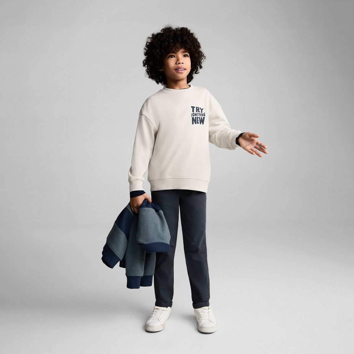 MANGO KIDS - Polerón Algodón Estampada Niño Mango Kids