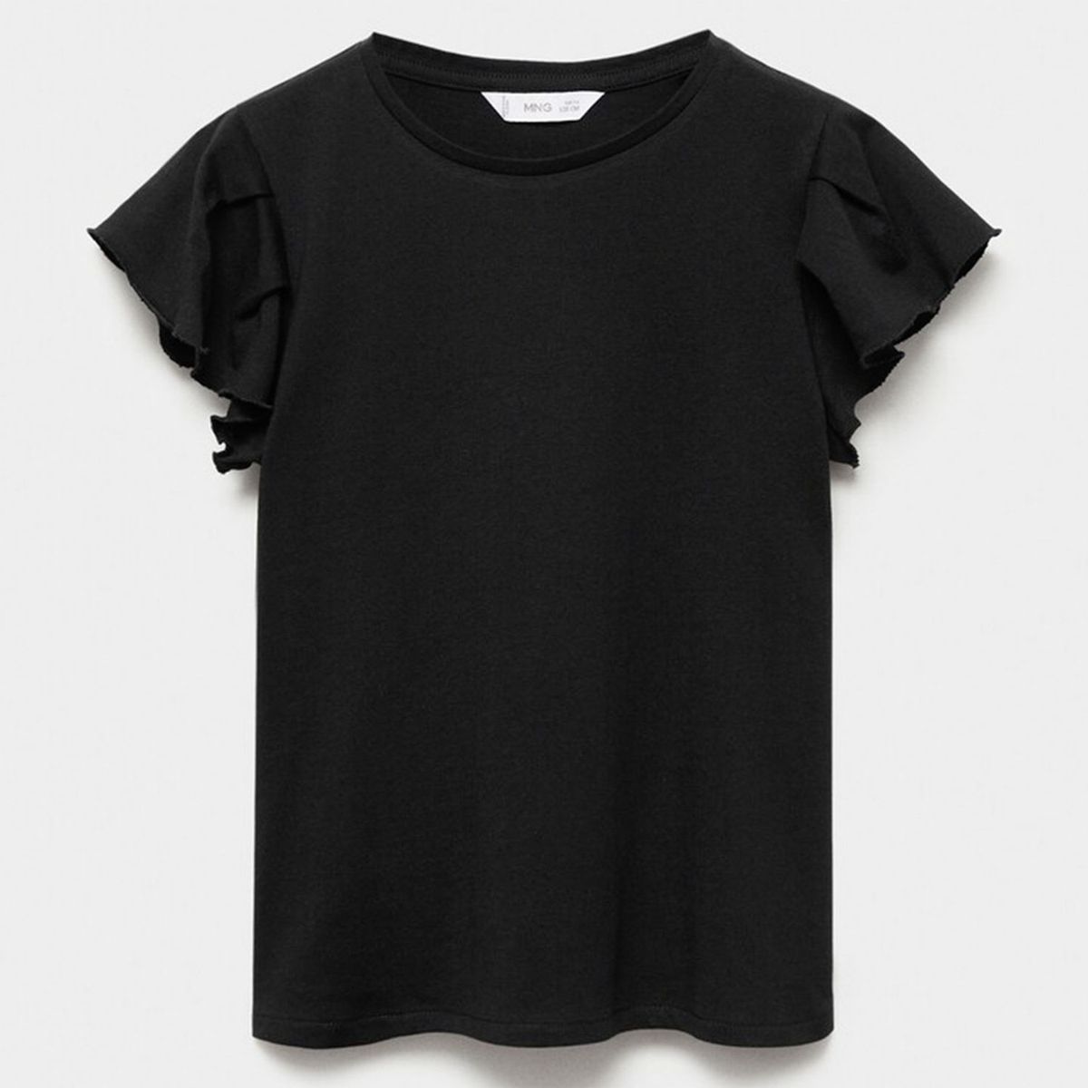 MANGO KIDS - Polera Volantes Manga Corta Niña Mango Kids