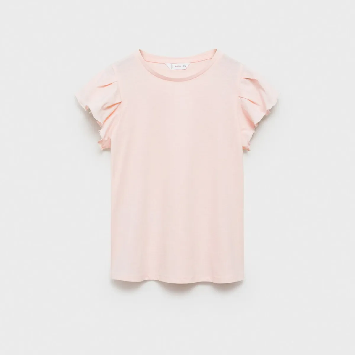 MANGO KIDS - Polera Volantes Manga Corta Niña Mango Kids