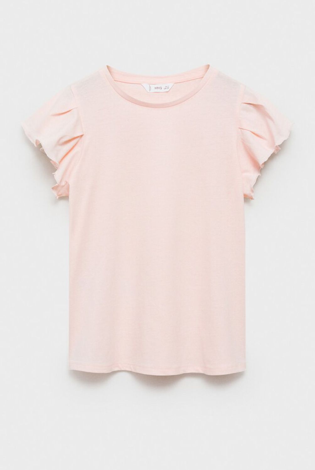 MANGO KIDS - Polera Volantes Manga Corta Niña Mango Kids