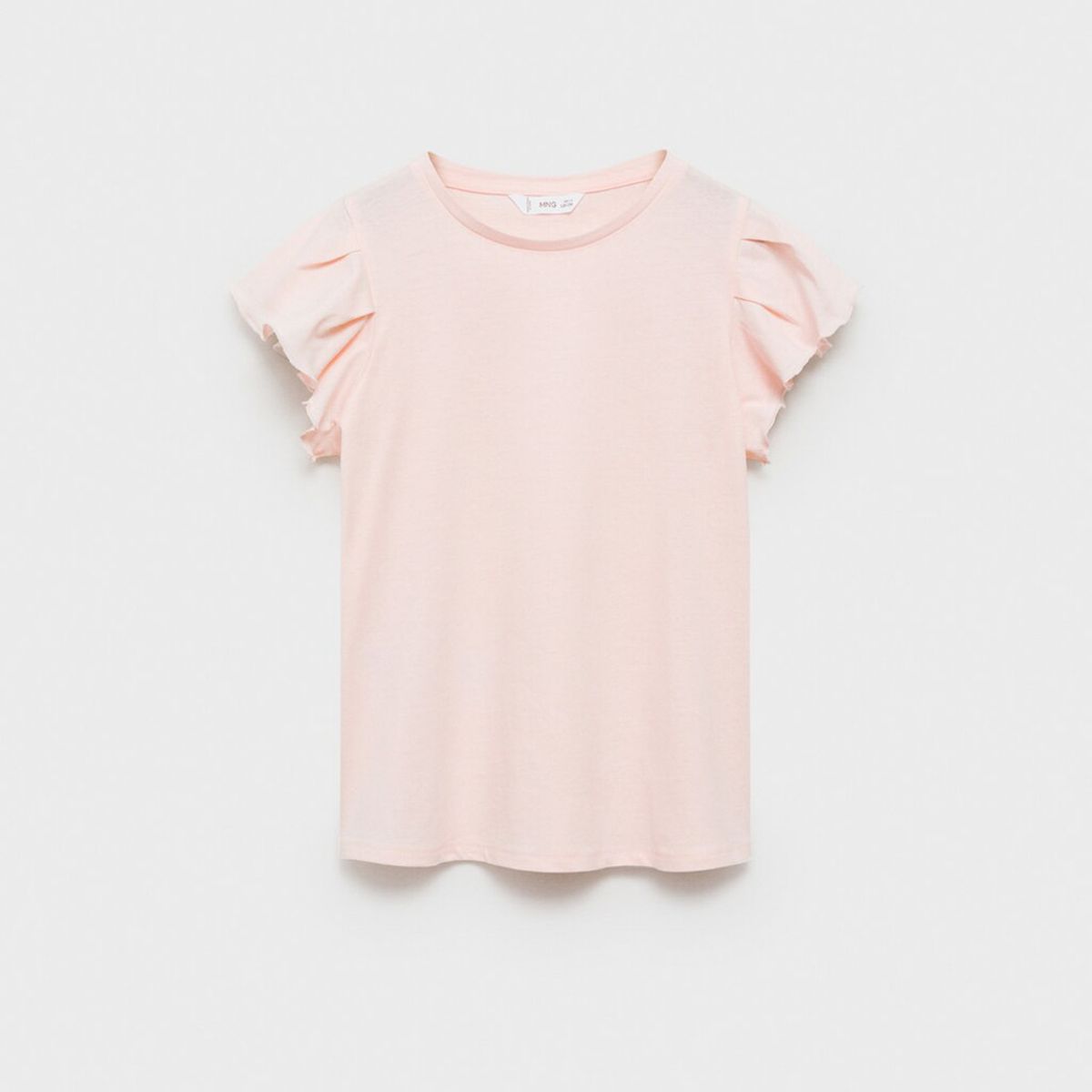 MANGO KIDS - Polera Volantes Manga Corta Niña Mango Kids