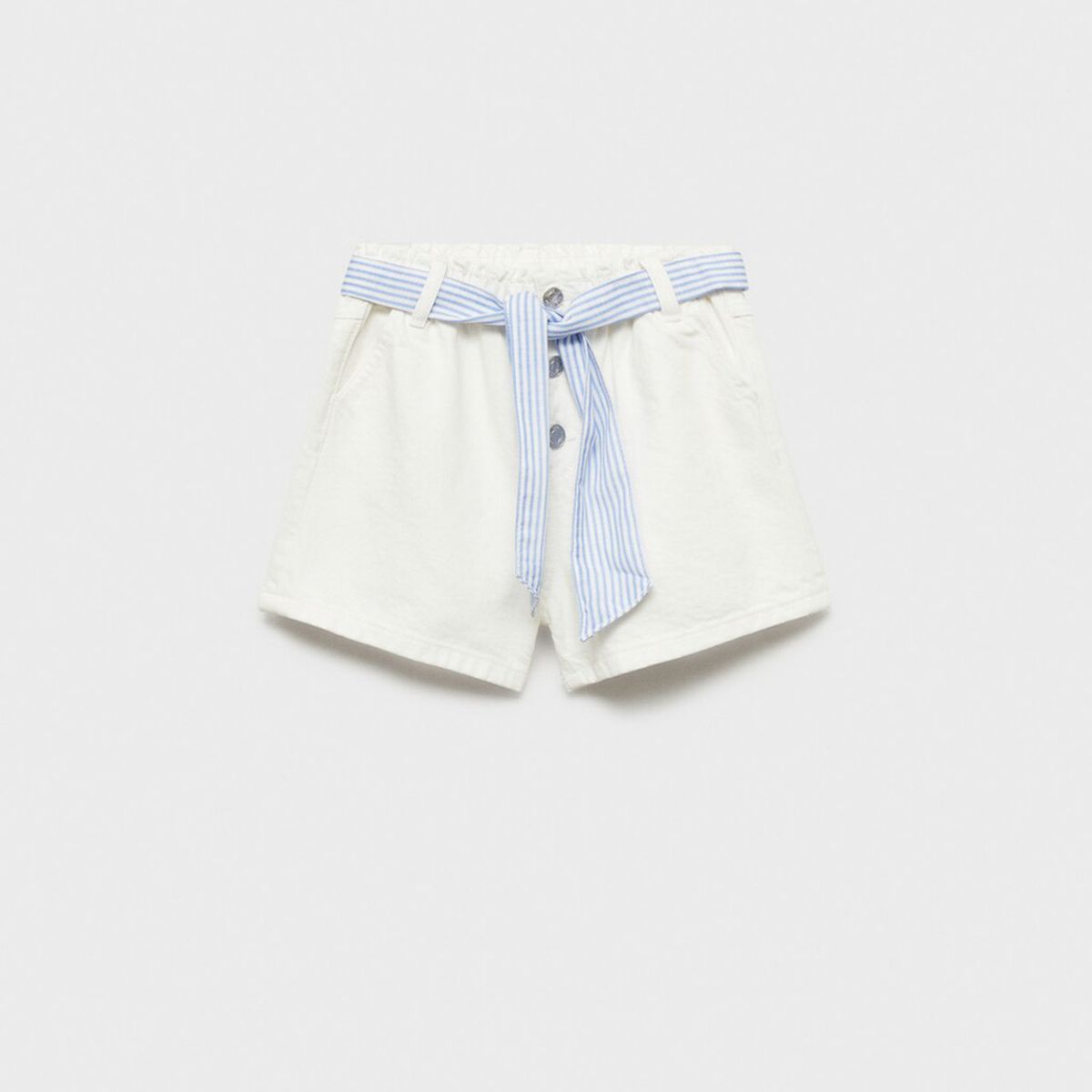 MANGO KIDS - Shorts Vaqueros Lazo Niña Mango Kids