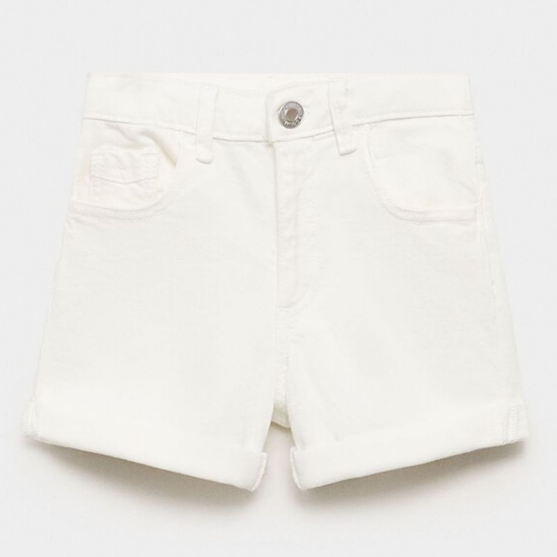 MANGO KIDS - Shorts Vaqueros Rectos Niña Mango Kids