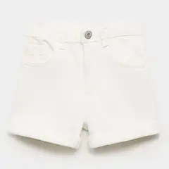 MANGO KIDS - Shorts Vaqueros Rectos Niña