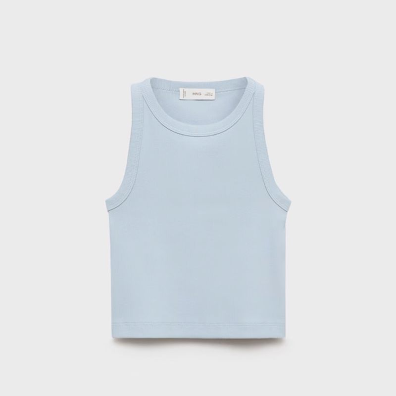 MANGO KIDS - Top Crop Punto Niña Mango Kids