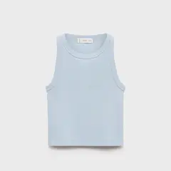 MANGO KIDS - Top Crop Punto Niña