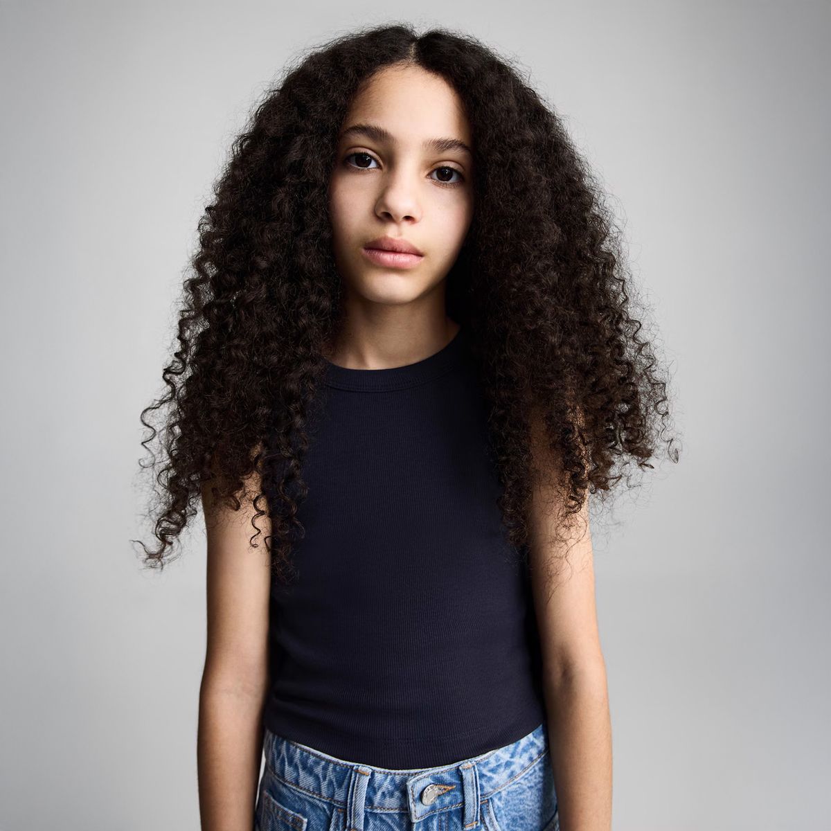 MANGO KIDS - Top Crop Punto Niña Mango Kids