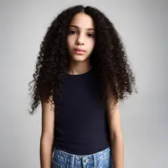 MANGO KIDS - Top Crop Punto Niña