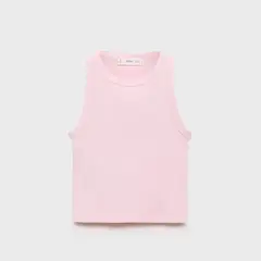 MANGO KIDS - Top Crop Punto Niña