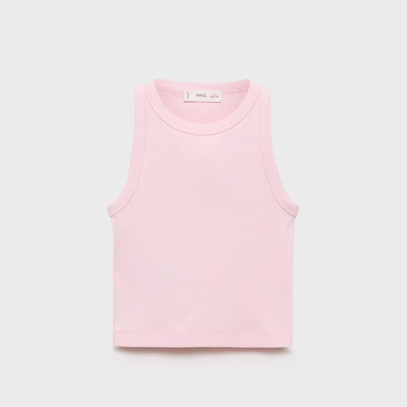 MANGO KIDS - Top Crop Punto Niña Mango Kids